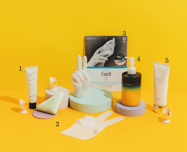 2025年秋冬ananモテコスメ大賞、パーツケア部門受賞アイテム