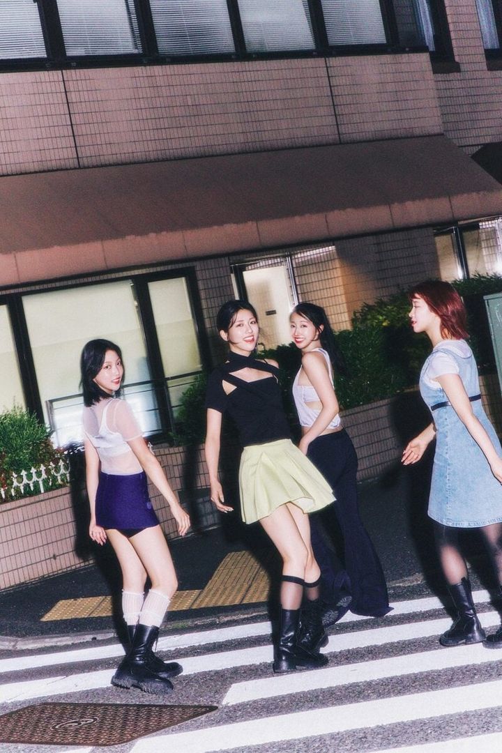 左からEttone（エトネ）のmirano、chiharu、koyuki、yuzuki、