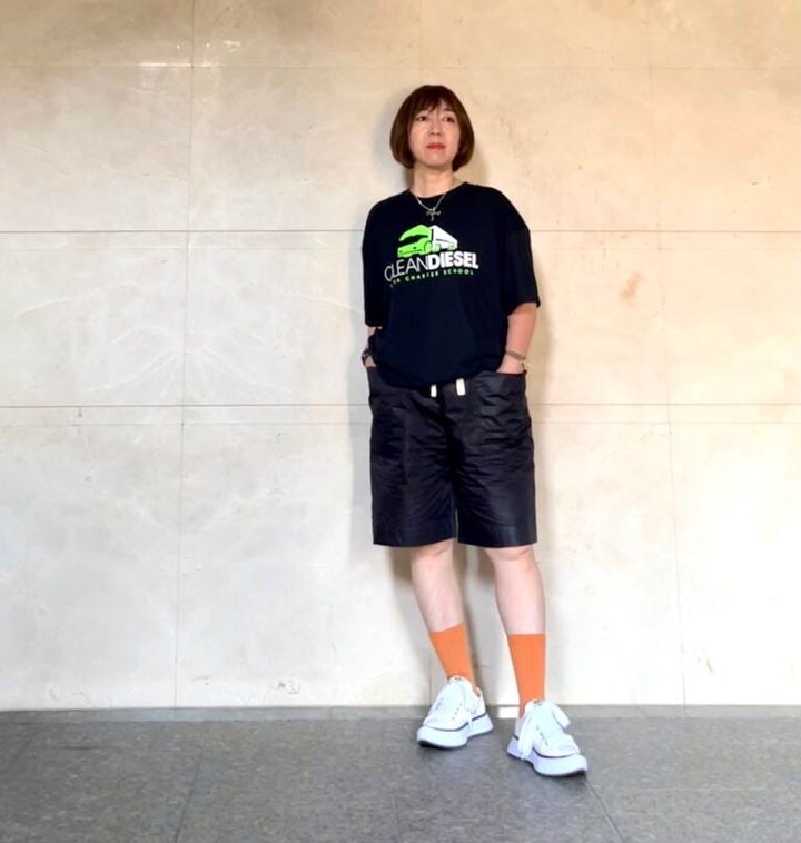 上林さん_Maison MIHARA YASUHIROシューズコーデ