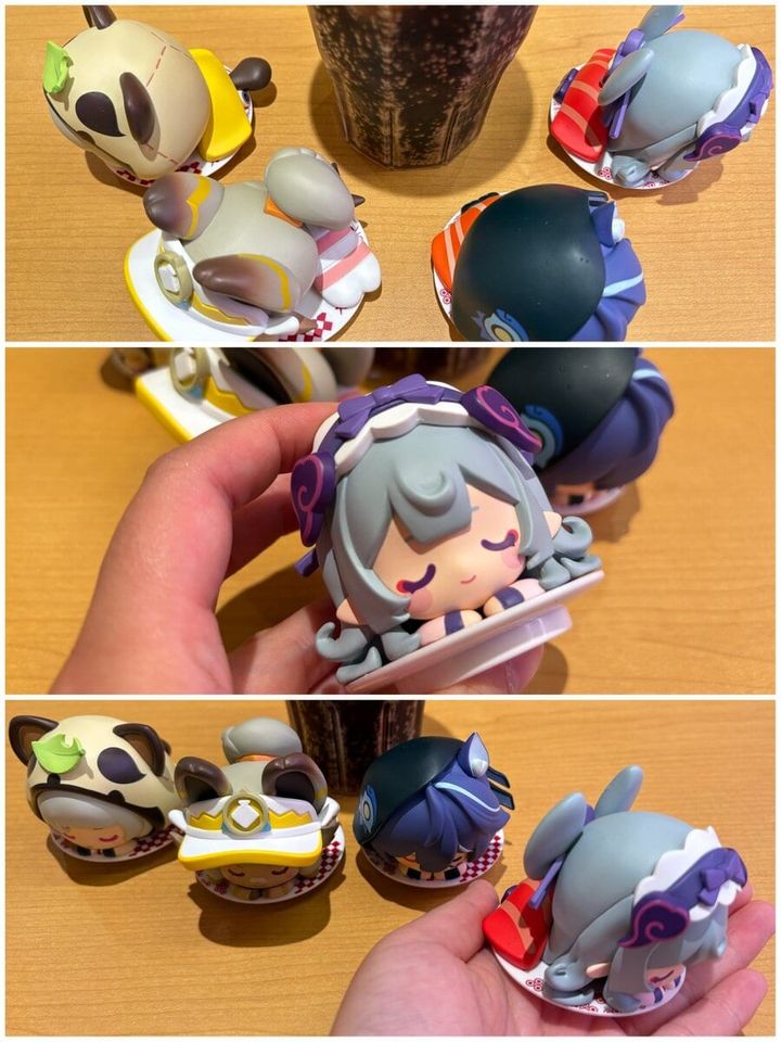 スシロー 観月の宴 原神コラボ限定ミニフィギュア付き ソフトドリンク