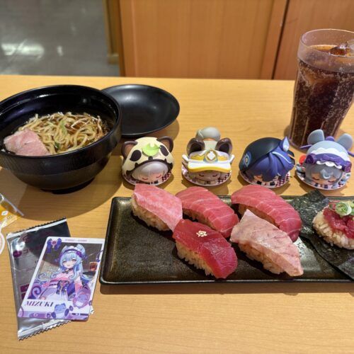 原神 スシロー コラボ　観月の宴 フィギュア コンプリートセット　コンプ sushiro ゲーム・おもちゃ・グッズ 原神 スシロー コラボ