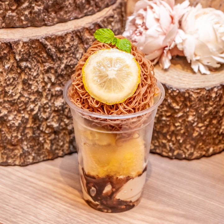 はちみつレモンのモンブラン