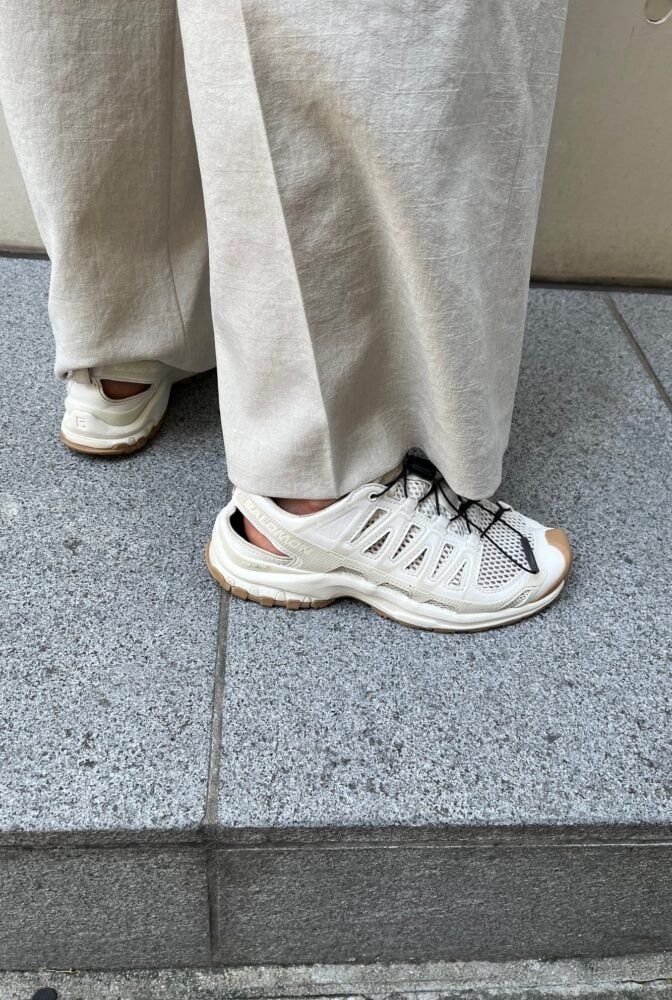 「サロモン」のシューズ