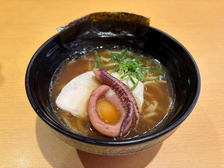 スシロー 能登小木港いかのせいか白湯醤油ラーメン