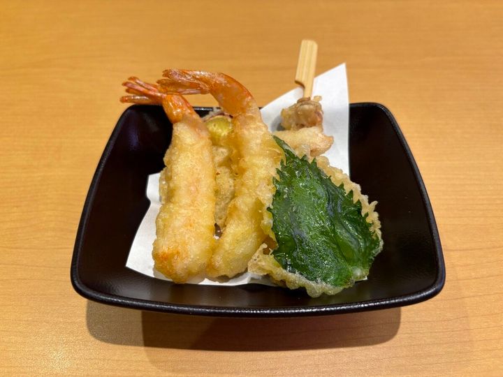 スシロー 秋の山海の幸 天ぷら盛り（えび天）