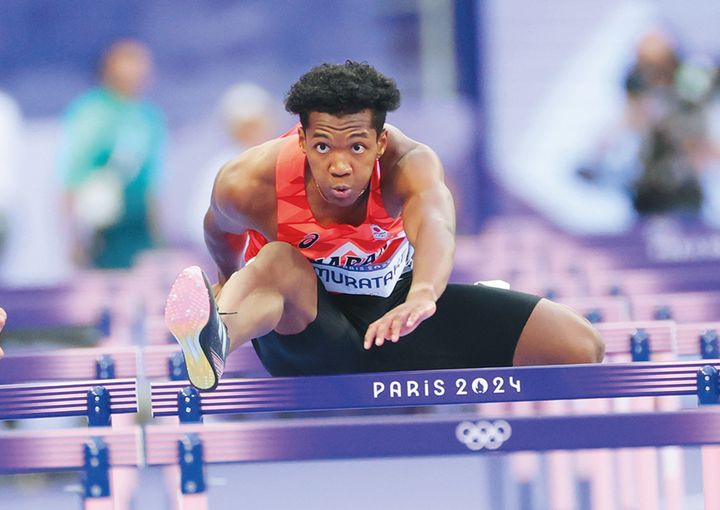 トーゴ人の父を持ち、高校時代から男子110mハードルで活躍。順大4年時に日本記録タイ（13秒04）をマークすると、昨年のパリ五輪で5位に入った。