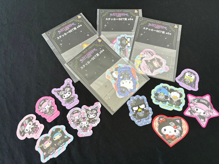 ステッカーSET賞