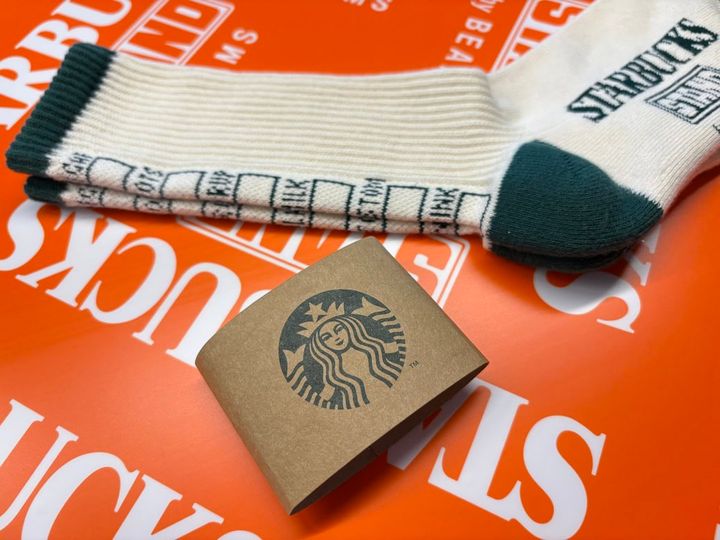 STARBUCKS STAND by BEAMS DRINK-ID ソックス