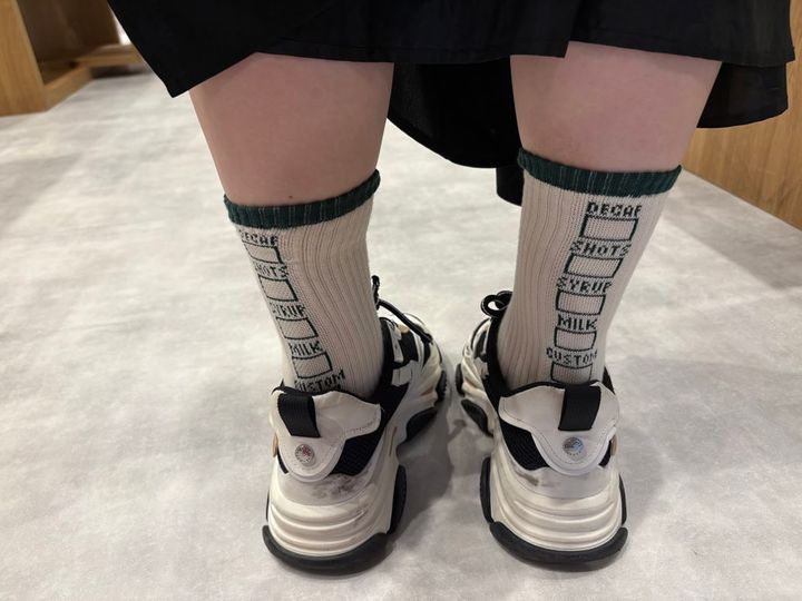 STARBUCKS STAND by BEAMS DRINK-ID ソックス