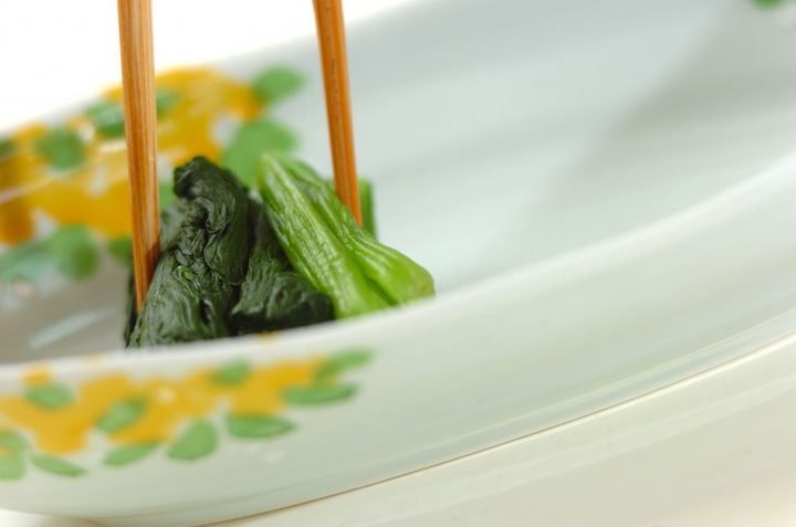 二色お浸しの作り方3