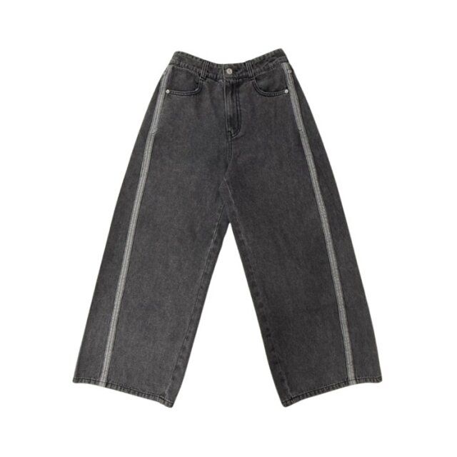 2025秋しまむらレディースデニムコクーンパンツ