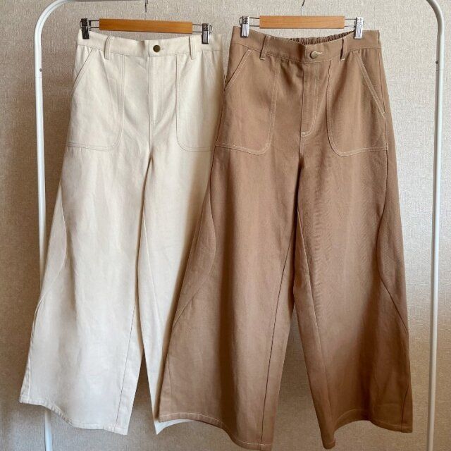 2025秋しまむらレディースワイドパンツ