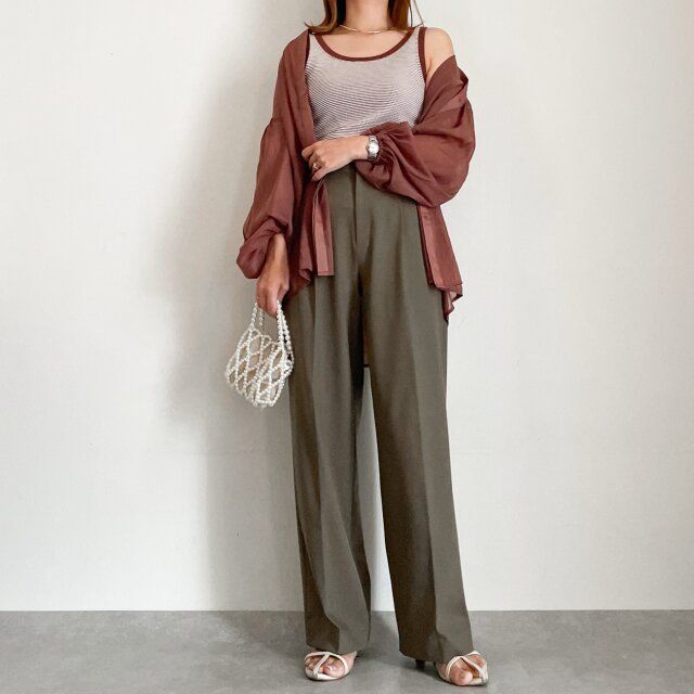 【Day3】ニュアンスカラーでまとめたヘルシースタイル