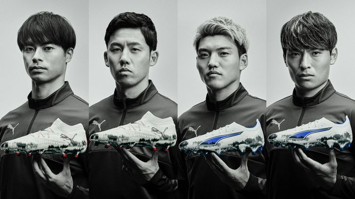 PUMA、日本国内限定の新作スパイクコレクションを発表！水墨画から着想を得た唯一無二のデザイン