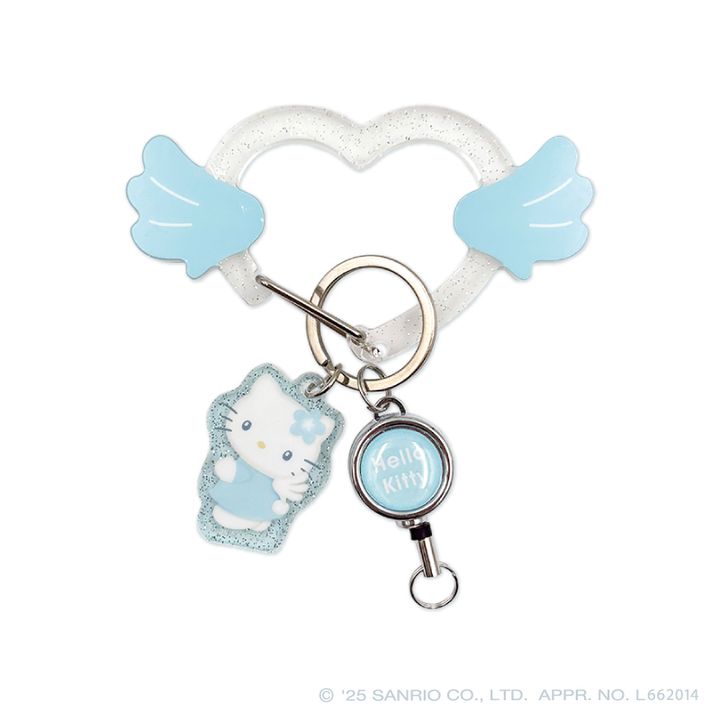 リール付きアクリルカラビナ SI