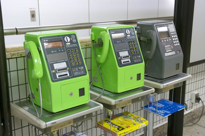市街地で見掛ける機会が減った公衆電話
