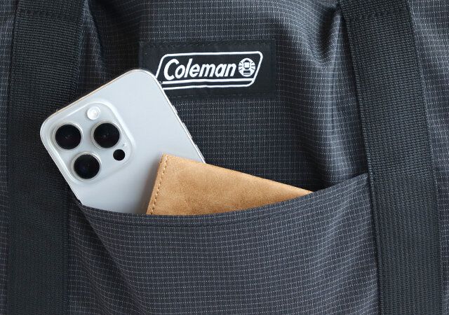 宝島社雑誌付録モノマックス10月号のBIGボストンバッグ6