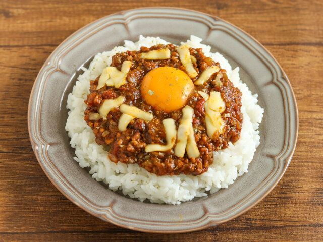 チーズキーマカレー