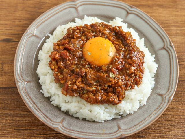 無水キーマカレー 完成