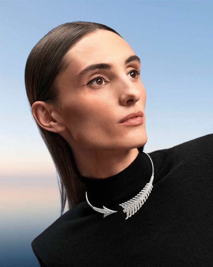 「フレシュ」（WG×ダイヤモンド）ネックレス￥15,576,000 ※予定価格