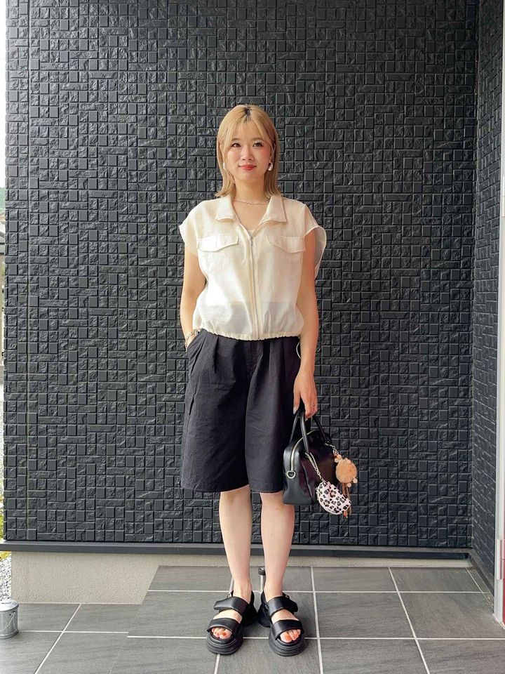 画像: ハーフパンツコーデ