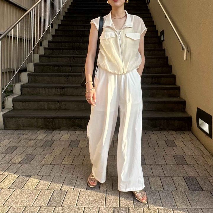 画像: ホワイトコーデ