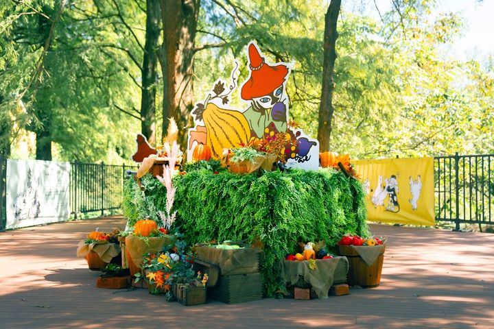 ムーミンバレーパーク 秋の装飾2