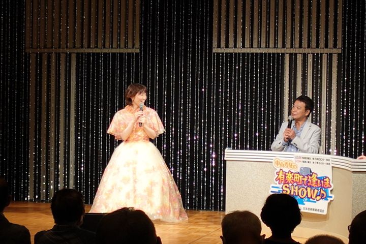 水森かおり、中山秀征