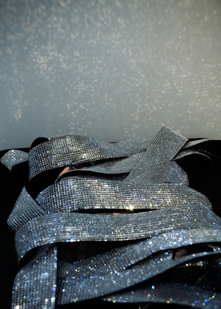 クリスタルのディテール。