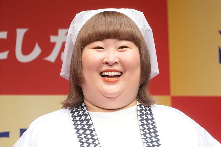 「3時のヒロイン」のかなでさん（2024年5月27日、時事通信フォト）