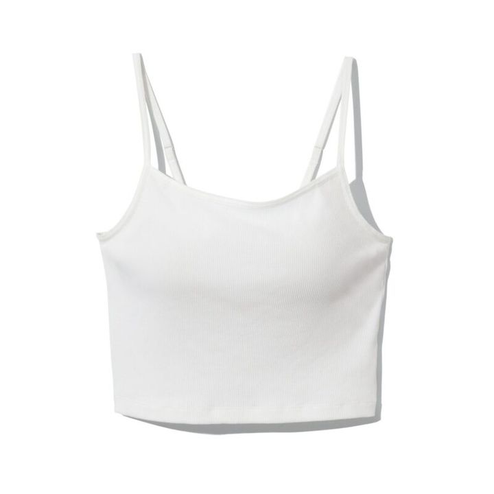 ブラフィール2WAYクロップドキャミソール1290円（ジーユー）