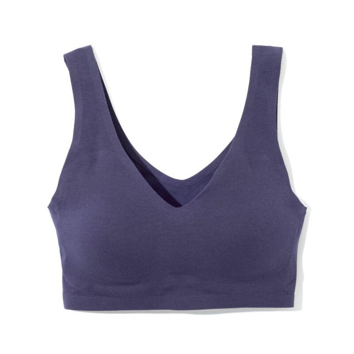 ジユーナ・ハーフトップ ラクちん美胸 綿混2290円（ベルメゾン）