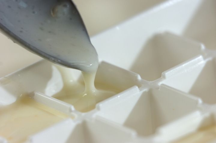 ミルクリンゴシャーベットの作り方1