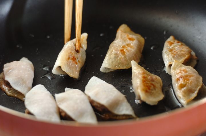 大根餃子の作り方3