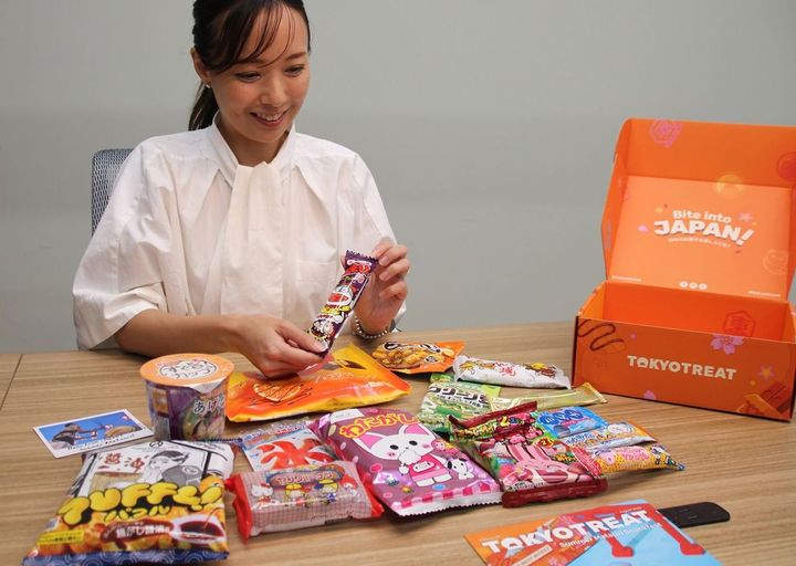 テーマは「Summer Matsuri Snackfest」。夏祭りをイメージしたお菓子が並ぶ