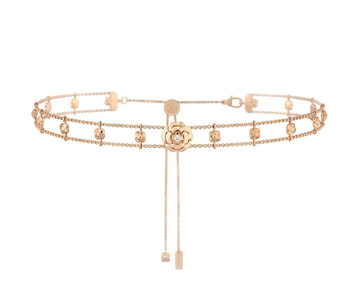 「カメリア コレクション」チョーカー（PG×ダイヤモンド）￥4,070,000