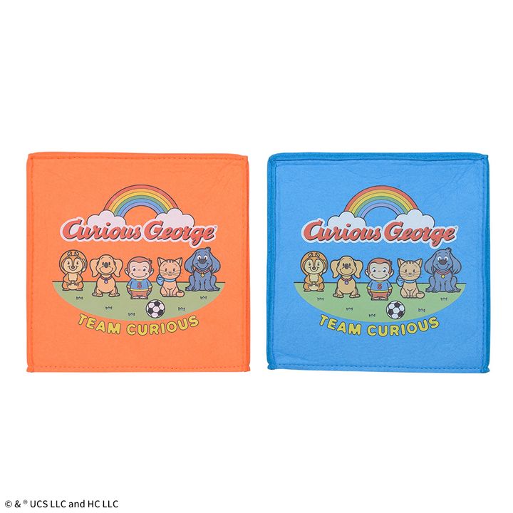 おさるのジョージ プラチナムザッカフェイス収納ボックス03