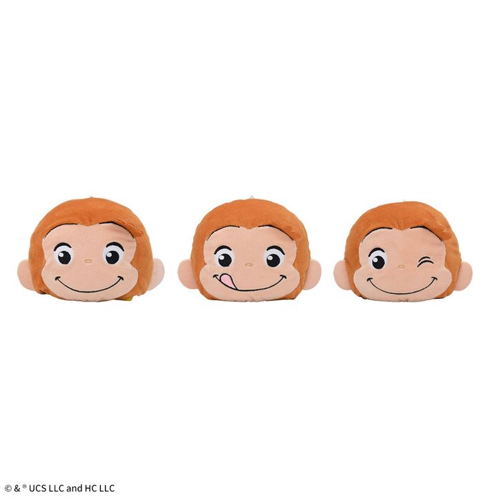 おさるのジョージ ぬいぐるみ くるりんフェイス