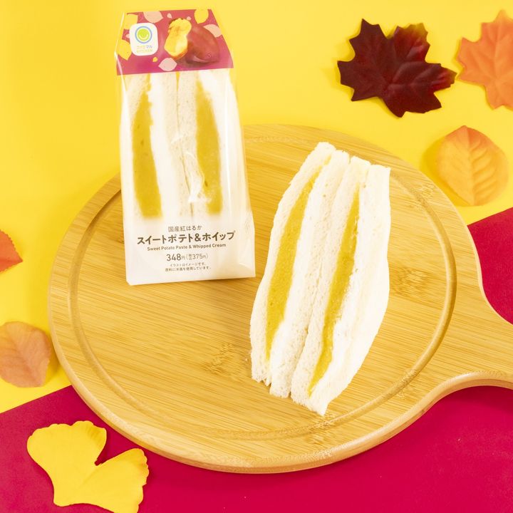 スイートポテト＆ホイップサンド