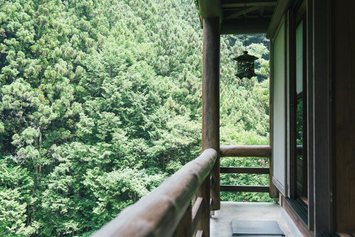 見事な景色に圧倒される♪奥多摩の檜原村を代表する兜造りの茅葺屋根の旅館「兜家旅館」