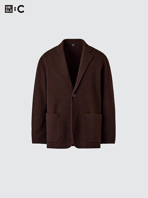 ユニクロのニットジャケット