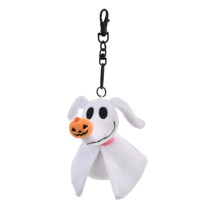 ゼロ ぬいぐるみキーホルダー・キーチェーン 蓄光 TIM BURTON