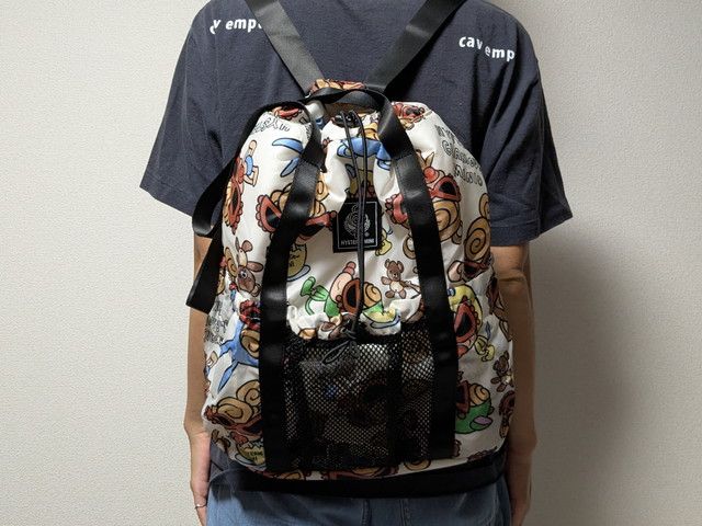 ヒステリックミニトートリュックにしたところ