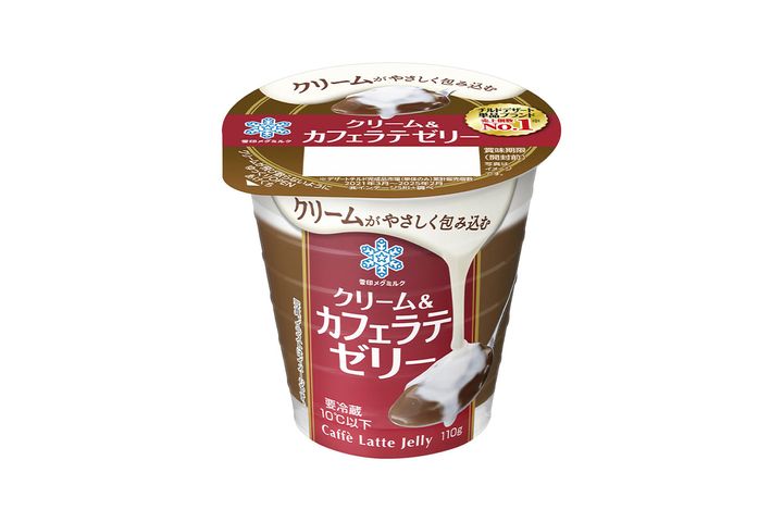 クリーム&カフェラテゼリー／￥159（税込み）