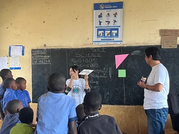 広島県三次市の児童が開発した石けんをルワンダへ。現地で“命を守る手洗い”を伝授