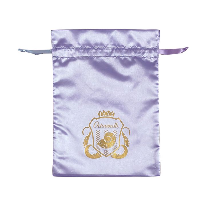 サテン巾着『ディズニー ツイステッドワンダーランド』オクタヴィネル寮