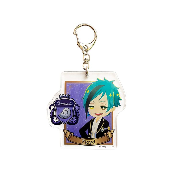 アクリルキーホルダー『ディズニー ツイステッドワンダーランド』フロイド・リーチ