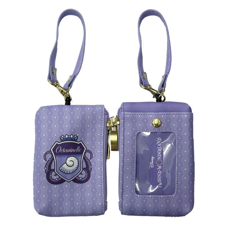 リール付パスケース『ディズニー ツイステッドワンダーランド』オクタヴィネル寮