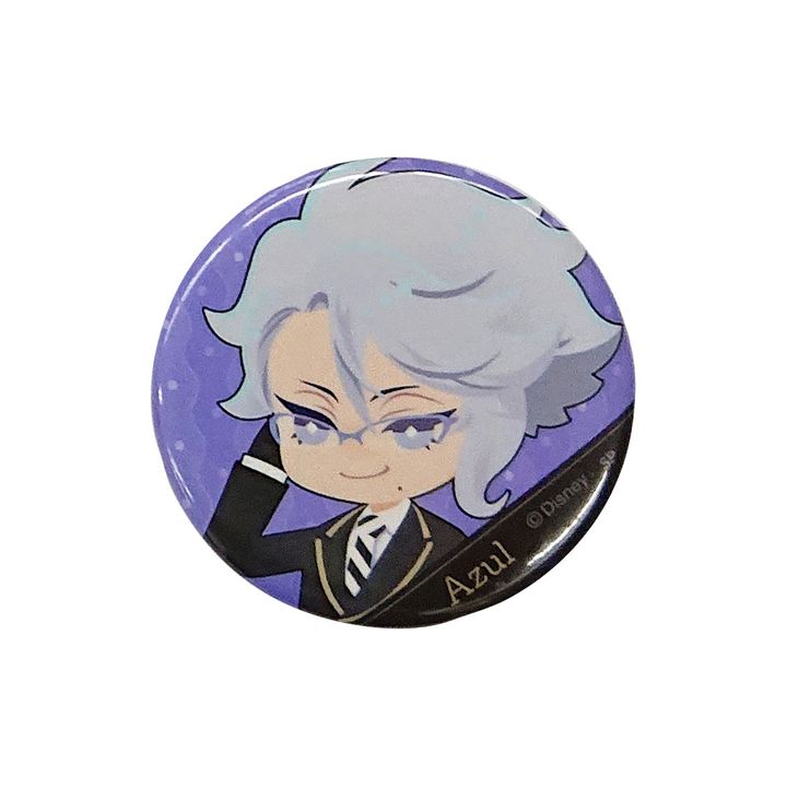 缶バッジ『ディズニー ツイステッドワンダーランド』アズール・アーシェングロット