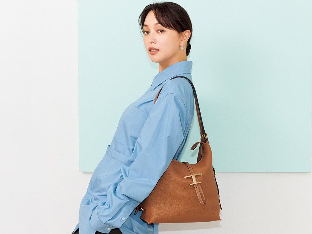 蛯原友里さんの永遠のステディブランド。「トッズ」の秋の毎日